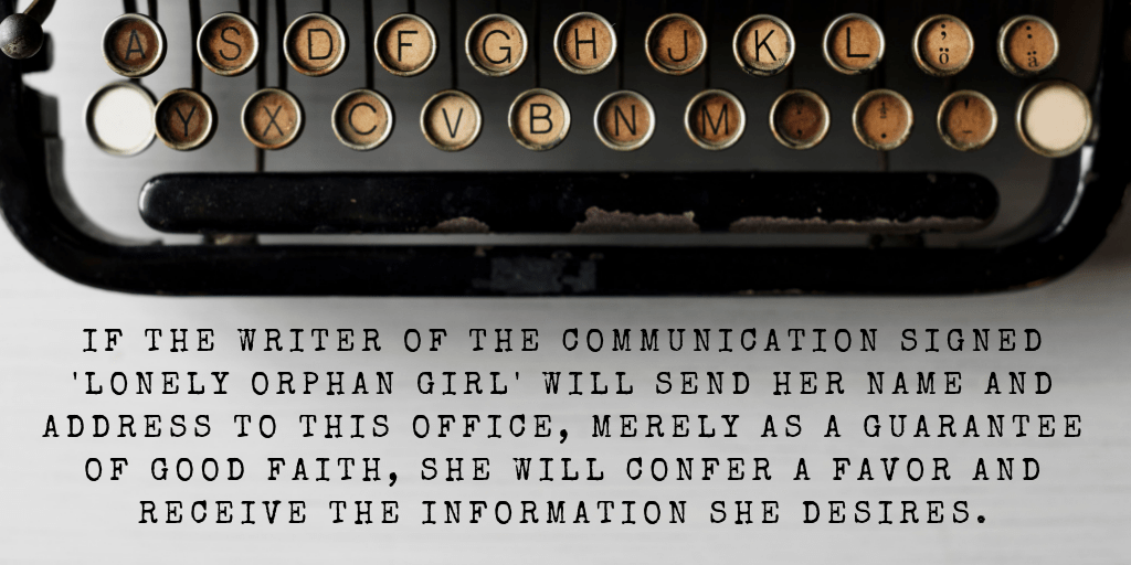 if the writer of the communiation